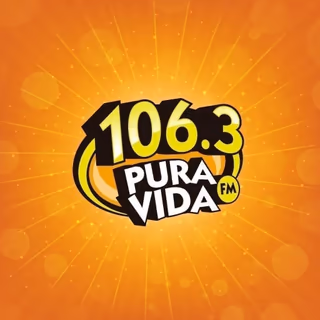 Logo de Pura Vida FM 106.3